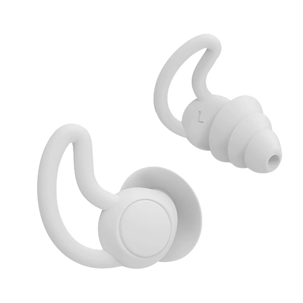 Silicone Ear Plugs Sound Insulation Ear Protection Anti Noise Sleeping Earplugs