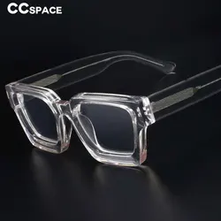 54290 Top Quality Acetate Frame Eyewear Frame Vintage Square Brand Design Eyeglasses CCspace Oculos De Grau