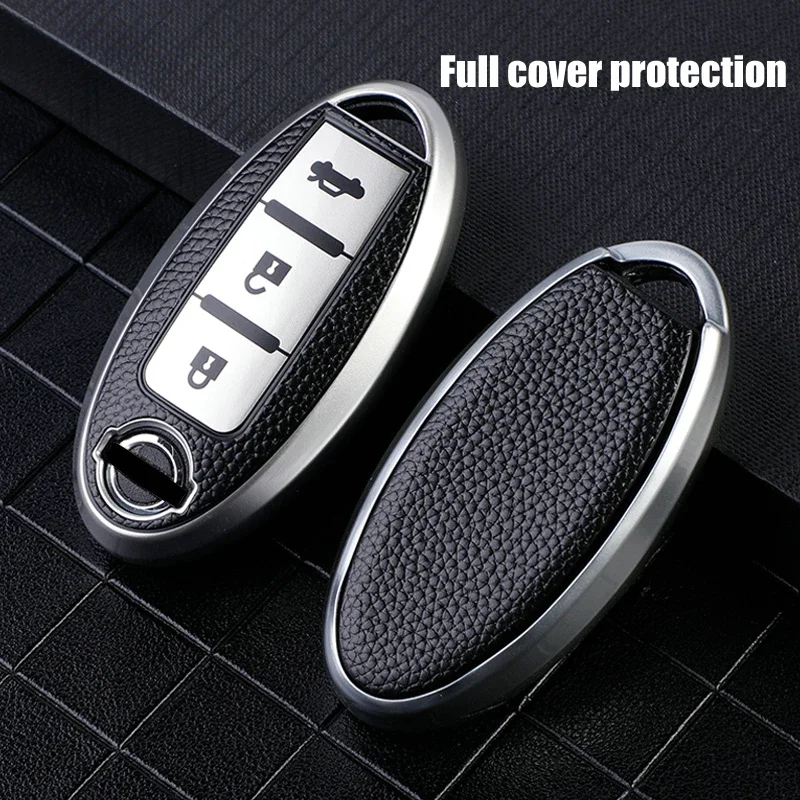 TPU Car Remote Key Case Cover Shell Fob For Nissan Qashqai Juke J10 J11 X-Trail T32 T31 Kicks Tiida Pathfinder Note For Infiniti