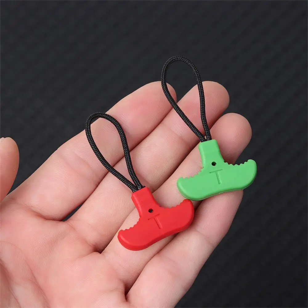 5Pcs T Shape Zipper Pulls Zipper Puller Replacement For Clothing Zip Fixer For Travel Bag Suitcase Backpack Zipper Pu