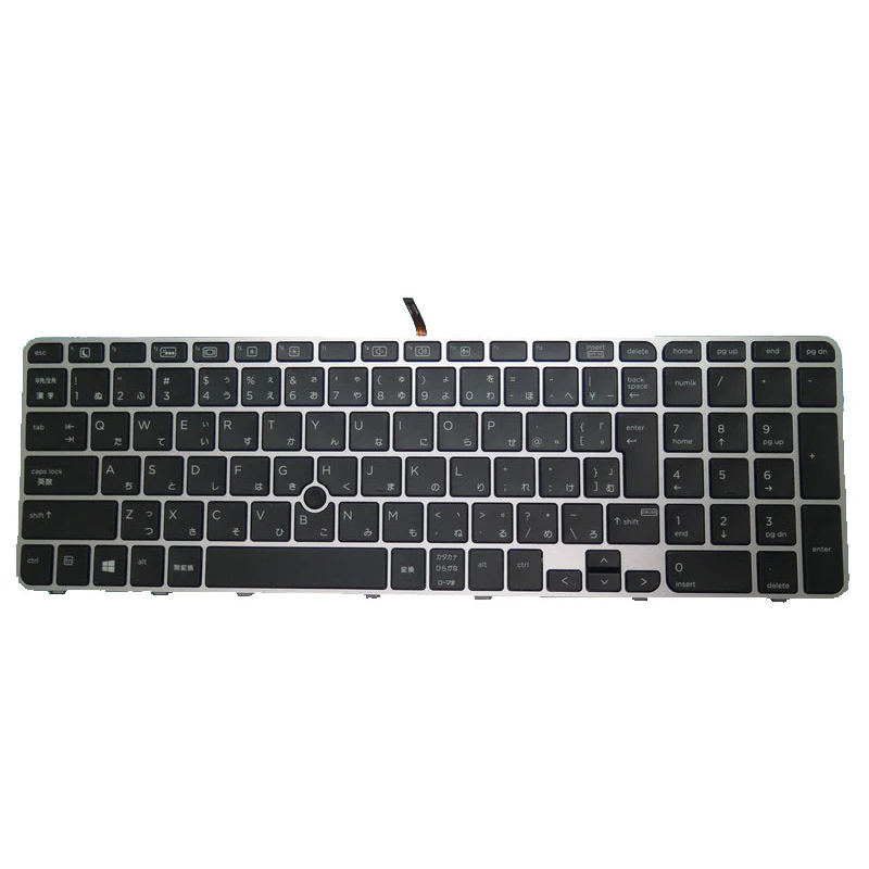 

836623-291 HMP14N50J0J930 Laptop Backlit Keyboard For HP 755 G3 755 G4 850 G3 850 G4 Japanese JP With Frame With Pointing Stick