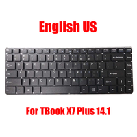 Laptop Replacement Keyboard For T-bao For TBook X7 Plus 14.1 English US Black Without Frame New