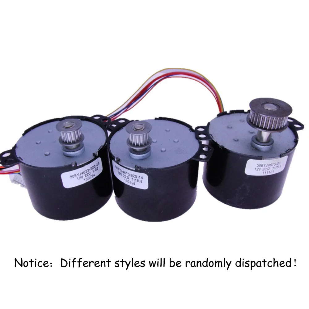 

50BYJ4615 Шаговый двигатель 50 Редукторный шаговый двигатель 12 В Шаговый двигатель с высоким крутящим моментом Коэффициент уменьшения 1:15,6 или 1:3