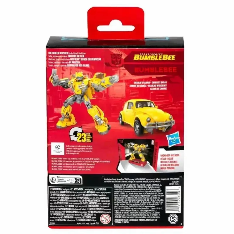 New Hasbro Transformers  Studio Series SS-116 Class D Bumblebee Anime Model Action Figures Robot Toy Collectibles Hobbies Gifts view 6