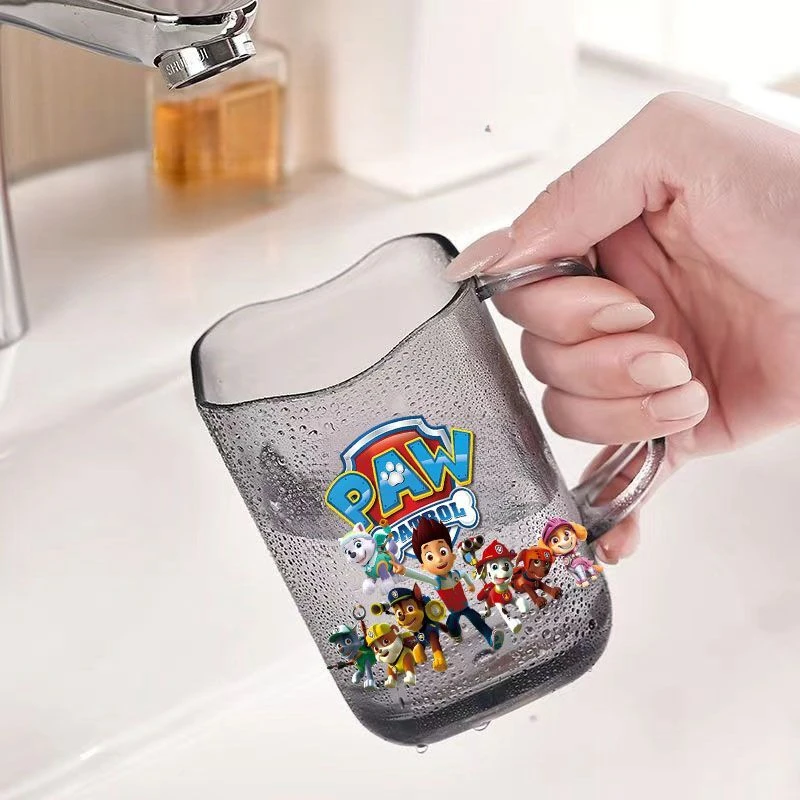 380 مللي باو باترول كوب لفرشاة الأسنان الحمام فرشاة غسيل كوب أنيمي صبي فتاة المحمولة البلاستيك كوب غسول الفم اكسسوارات الحمام هدية #3