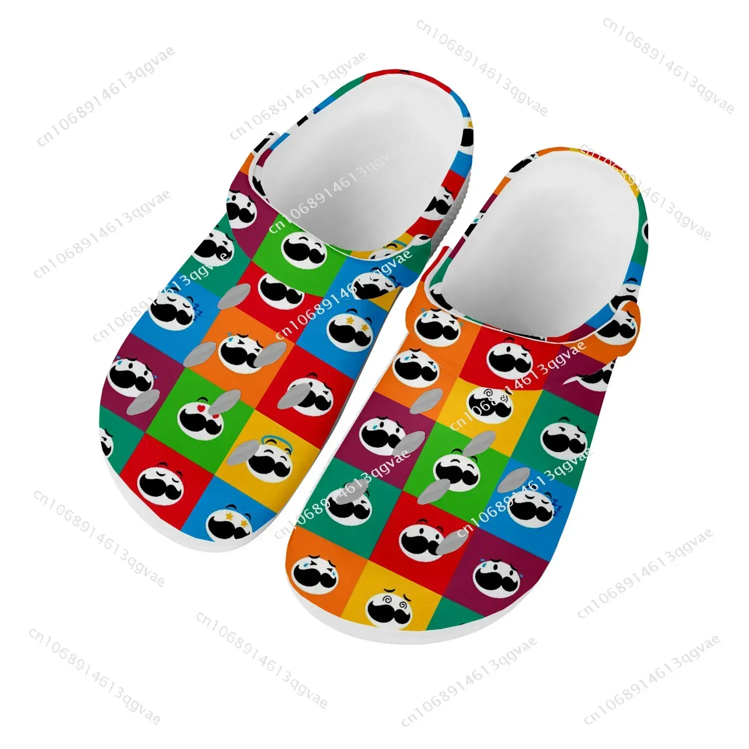 

Pringles Home Clog Mens Women Youth Boy Girl Sandals Shoes Garden Custom Made Breathable Couple Shoe Beach Hole Slippers White