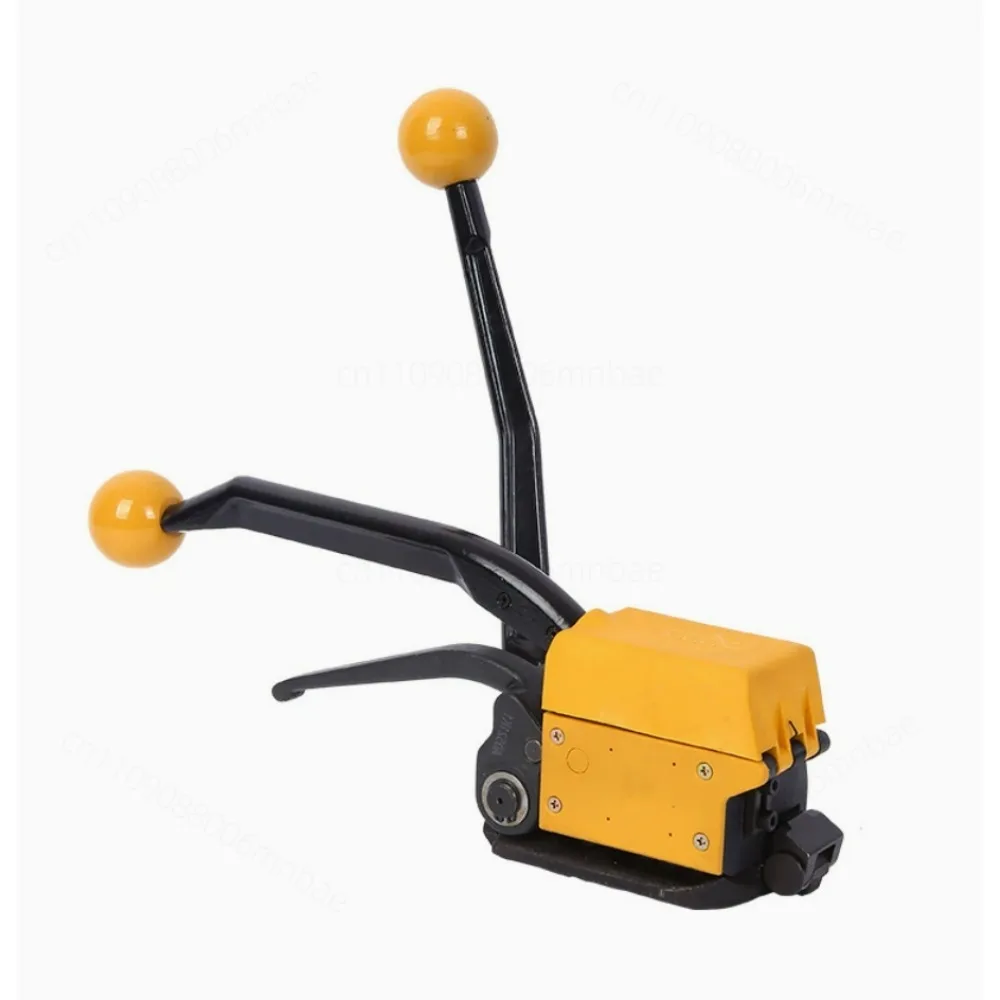 333 Manual Sealless Steel Strapping Machine Bander Binding Steel Strapping Tool Packing Machinery for 12.7-19mm Steel Strip