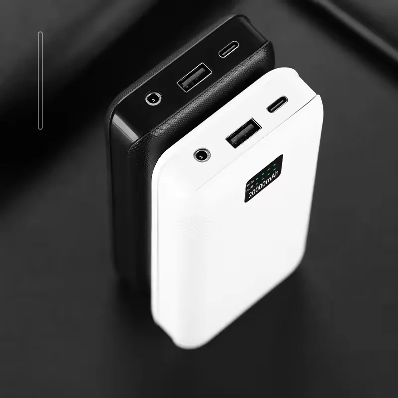 portable Battery Pack Power bank 12v 12volt 1a 2a 3a DC Powerbank 20000MAH for Air-condition clothing