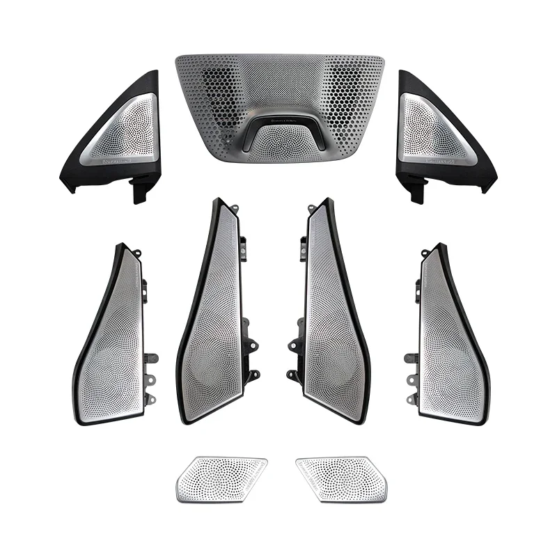 Luminous Horn Cover Plate Atmosphere Light Modified for x6 G06 Car Shape Door Speaker Decoration Strip Cover and Trim