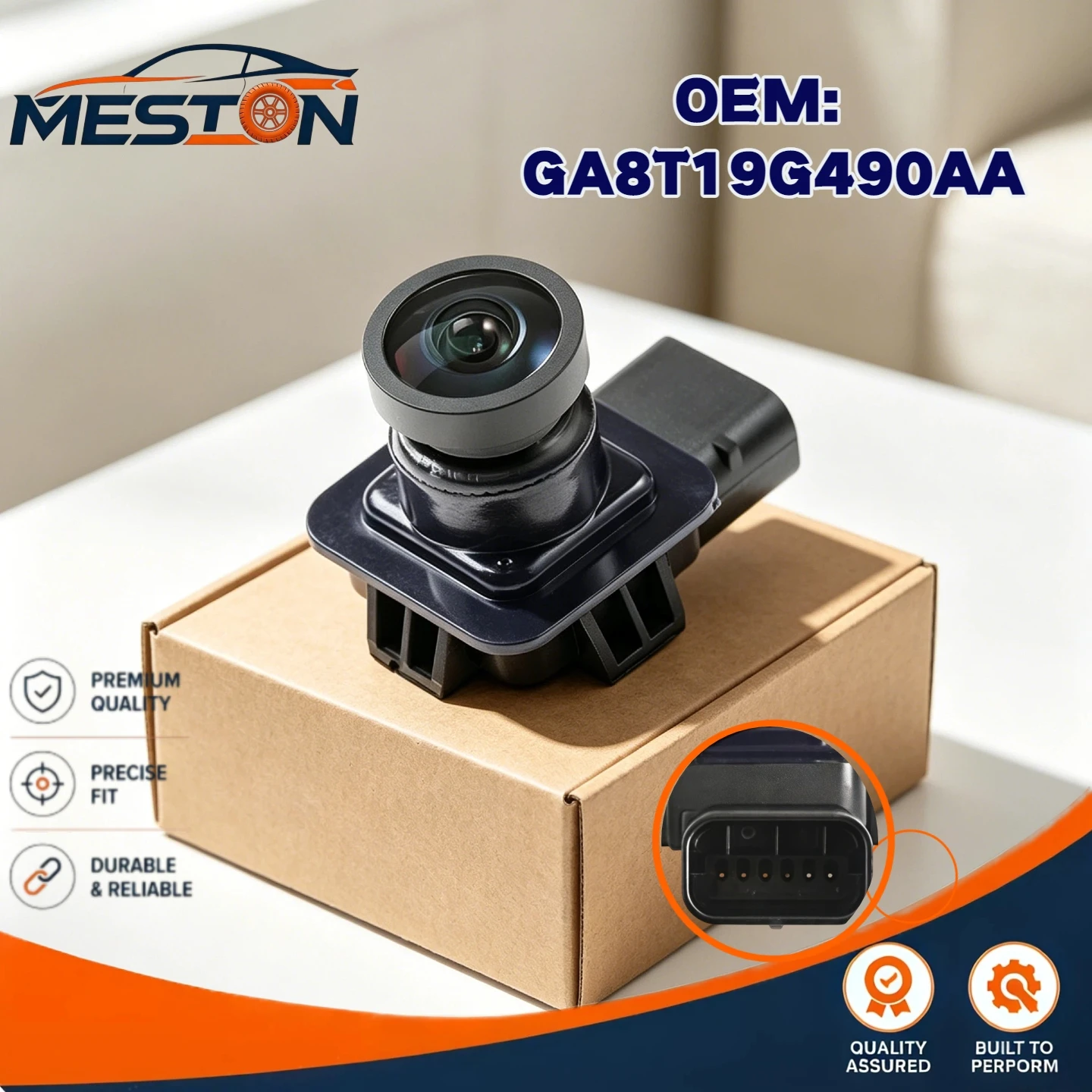 OEM Car Reverse Parking Backup Camera GA8T19G490AA GA8T-19G490-AA for Ford Flex 2013 2014 2015 2016 2017 2018 2019