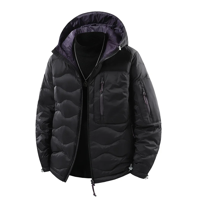 Snow Down Jackets Men Winter Thick Warm Thermal Parka Coats Outdoor Windbreaker Mountain Skiing Snowboard Trekking Hiking Jacket