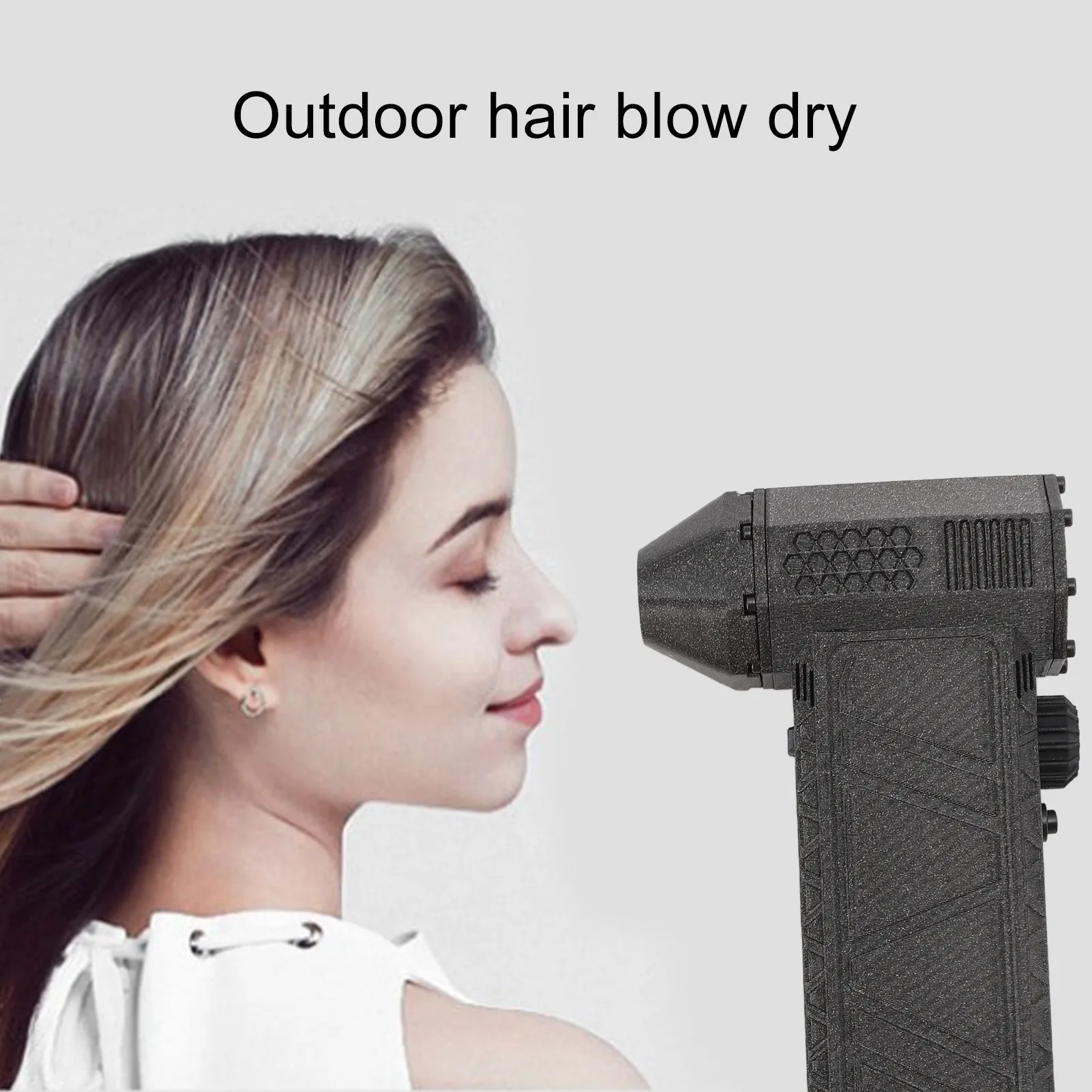 Electric Air Duster 300000 RPM Jet Dry Blower Type C Interface 16000mAh 15W Quick Charging Aluminum Alloy Electron for Outdoor