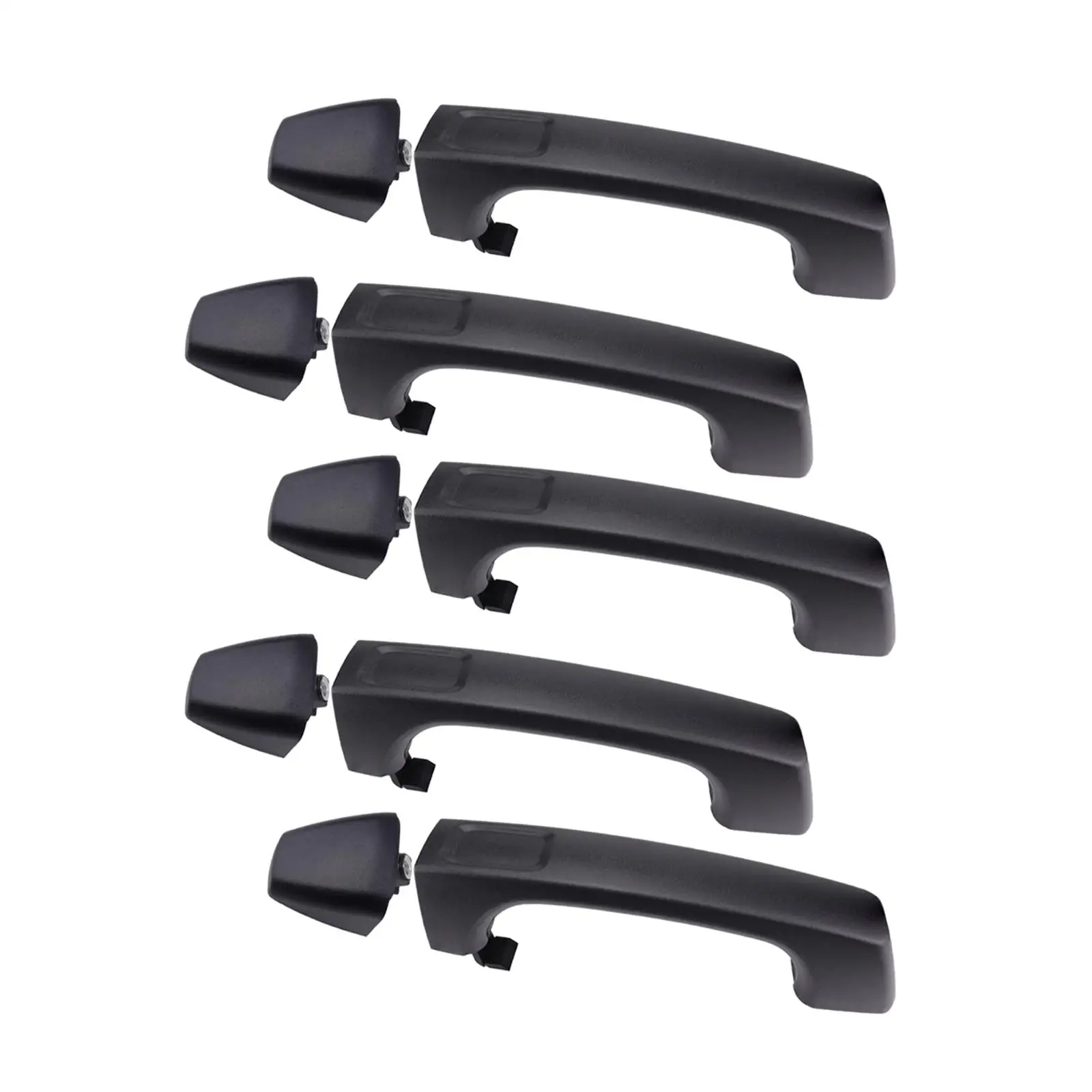 

5Pcs Door Handle Replaces Black High Performance 25957911 for Hummer H3