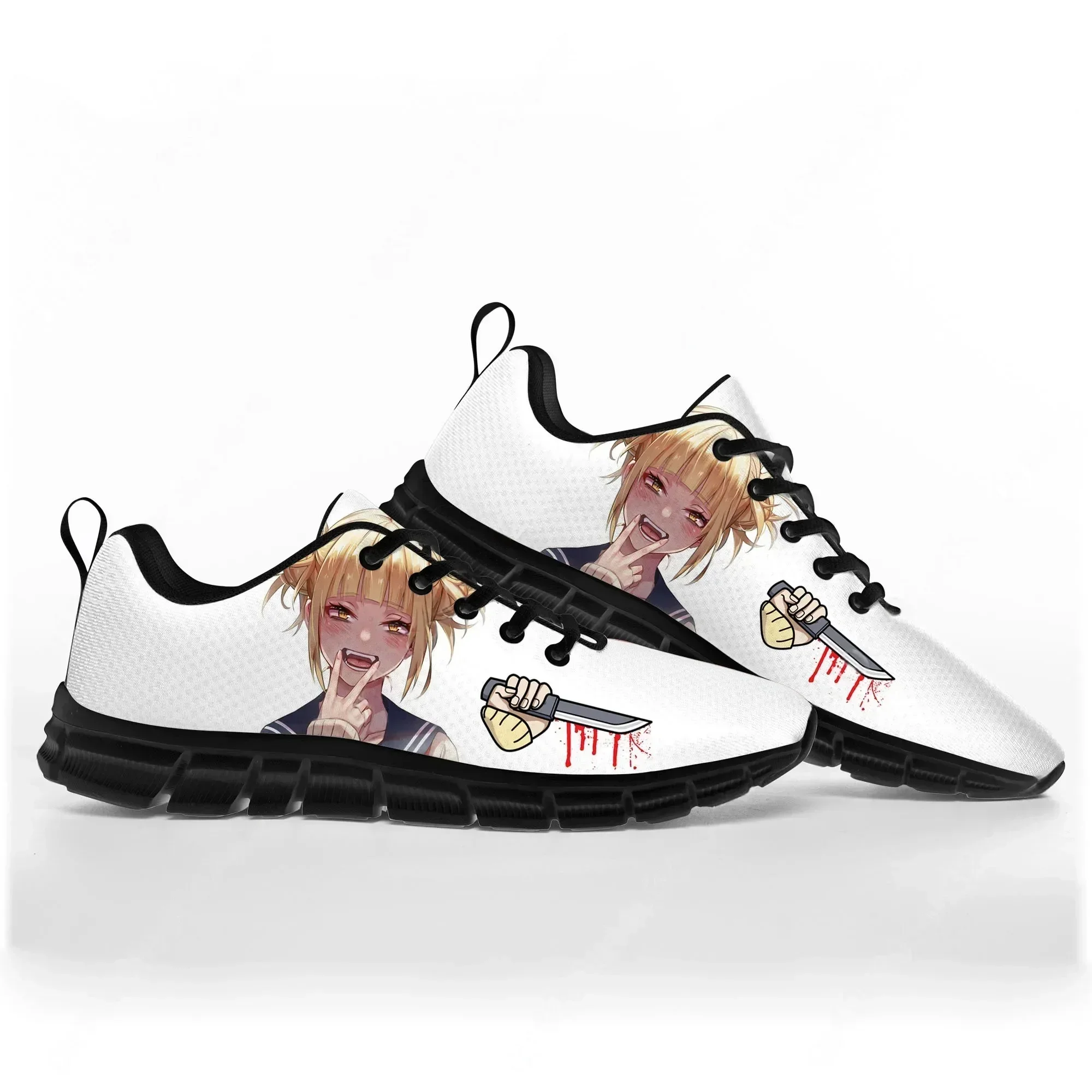 

Himiko Toga My Hero Academia Sports Shoes Mens Womens Teenager Kids Custom Sneakers Casual Custom High Quality Couple Shoes