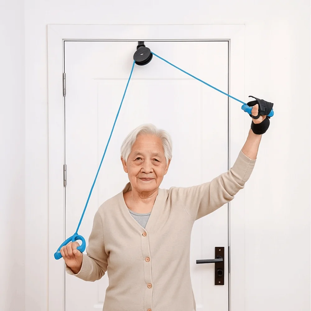 

No Noise Design Shoulder Joint Exercise Support Upper Limb Support Sports Ropes Pulley Ring Frozen Rotator Cuff Train Rope