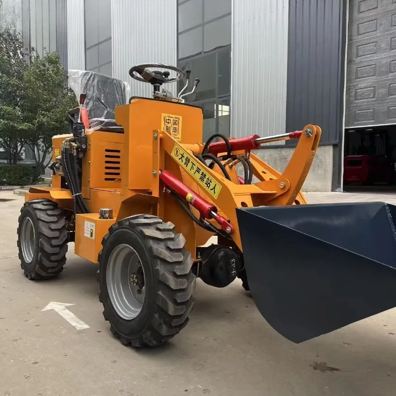 Customized High Efficiency Diesel Loader Strong Power Stable Performance Construction Farm Garden Use Wheel Loader