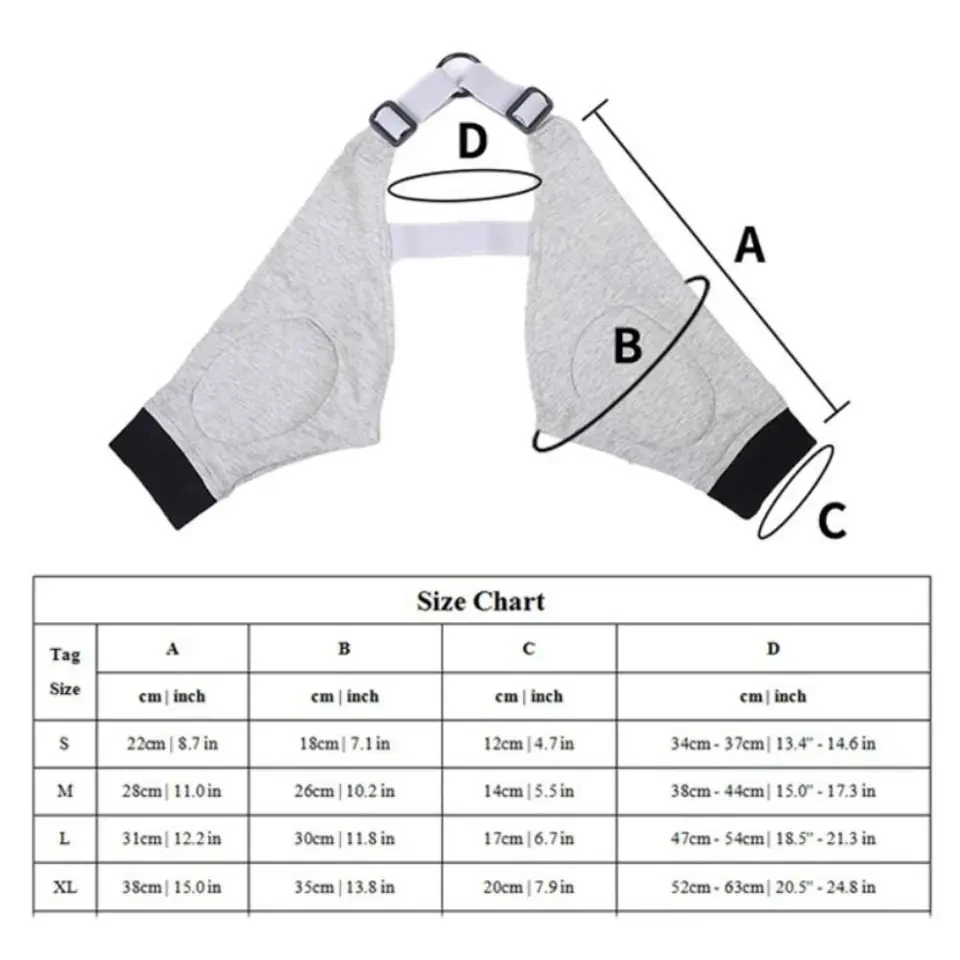 Pet Dog Puppy Elbow Brace Protector Pet Recovery Sleeves Adjustable Front Leg Brace Support Elbow Sleeves Pads for Canine Elbow