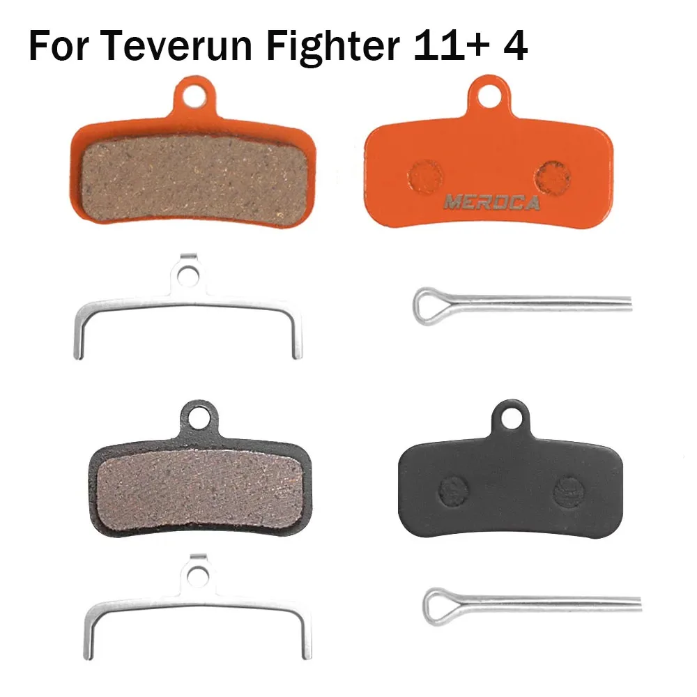 Electric Scooter Durable Disc Brake Pad Repair Parts for 2024 Teverun 7260R Teverun Fighter 11+ 4 Hydarulic Disc Brake Pads