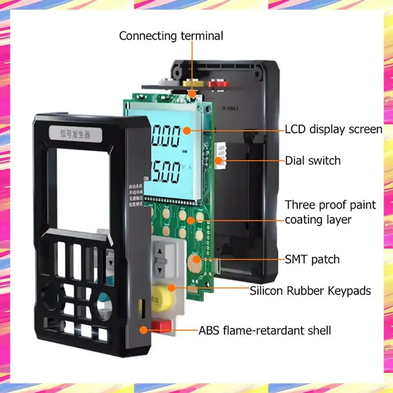 

AIAI Multifunction Signal Generator 4-20Ma Current Voltage RTD Thermocouple Signal Source Handheld Process Calibrator