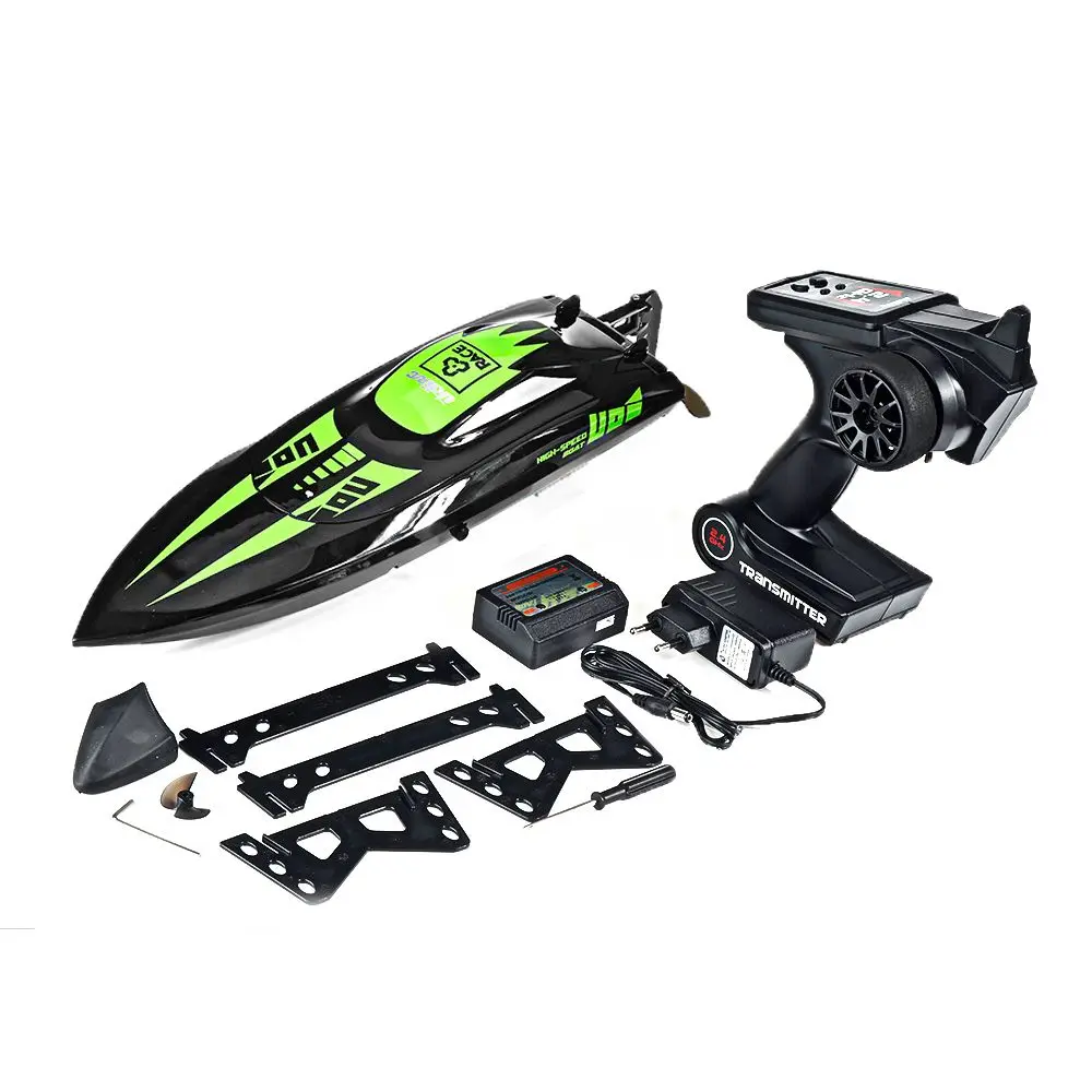 UDI908 2.4G 40KM/h High Speed RC Boat Brushless Waterproof Remote Control Boats RTR Model with Water Cooling System