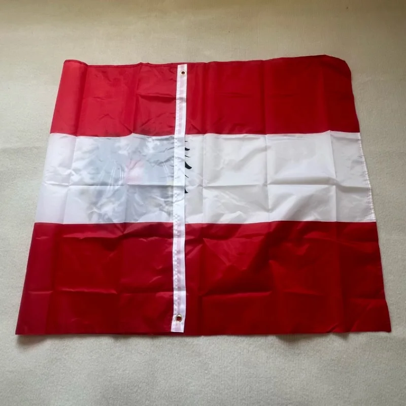 Bandera de Austria emblema nacional poliéster para exteriores - imagen 4