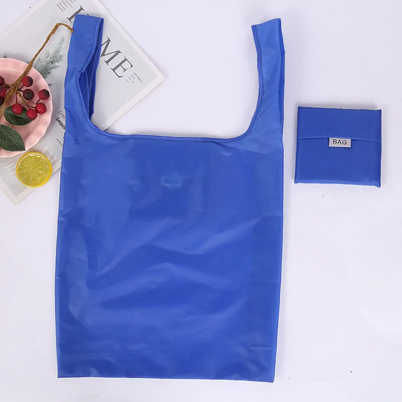 Tote Shopper Eco Bags for Ladies Handbag Foldable Shopping Reusable Portable Large Capacity Household Storage Bag