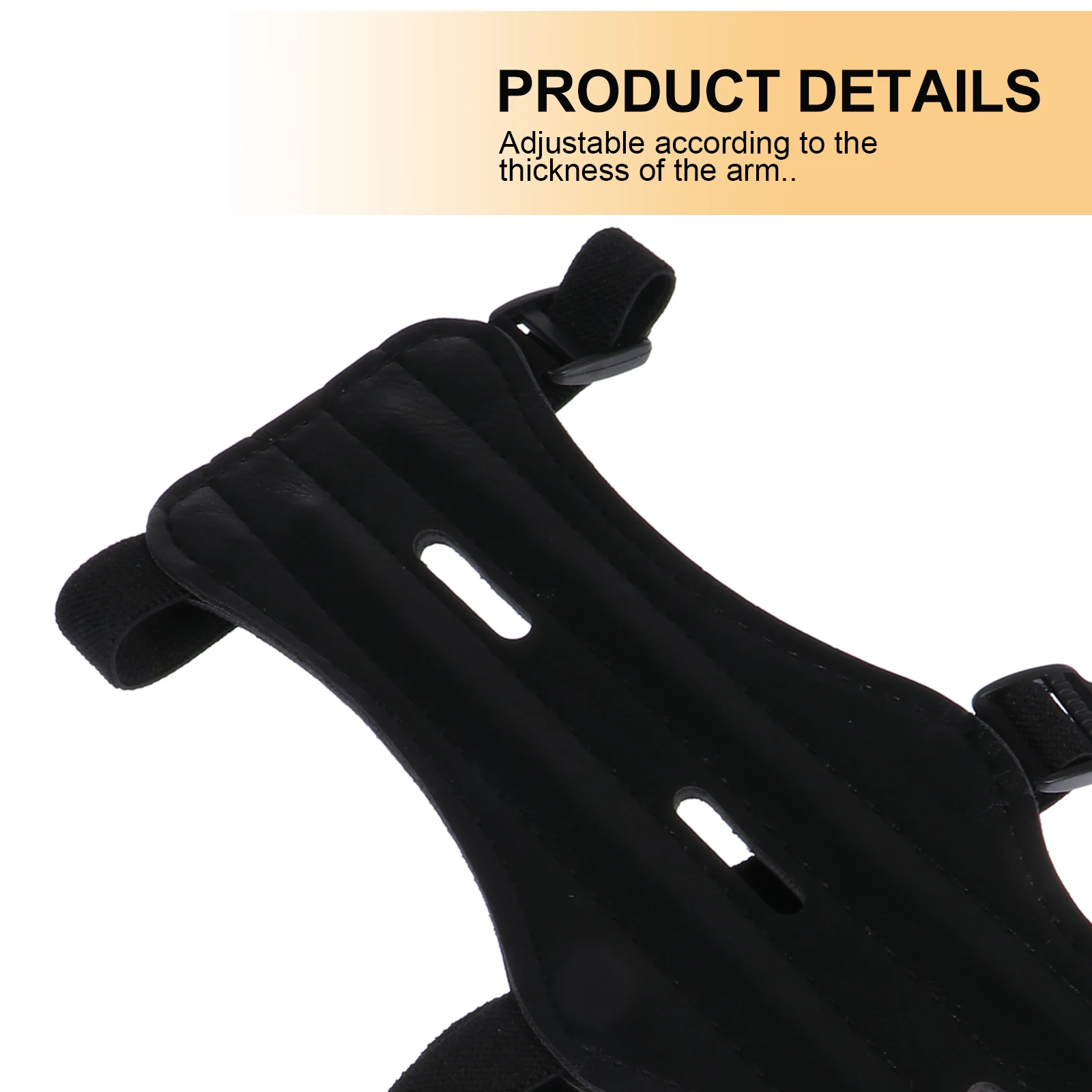 Tiro com arco braço guarda proteção de couro ajustável antebraço bracer equitação caça arco armguard manga tradicional elástico prático