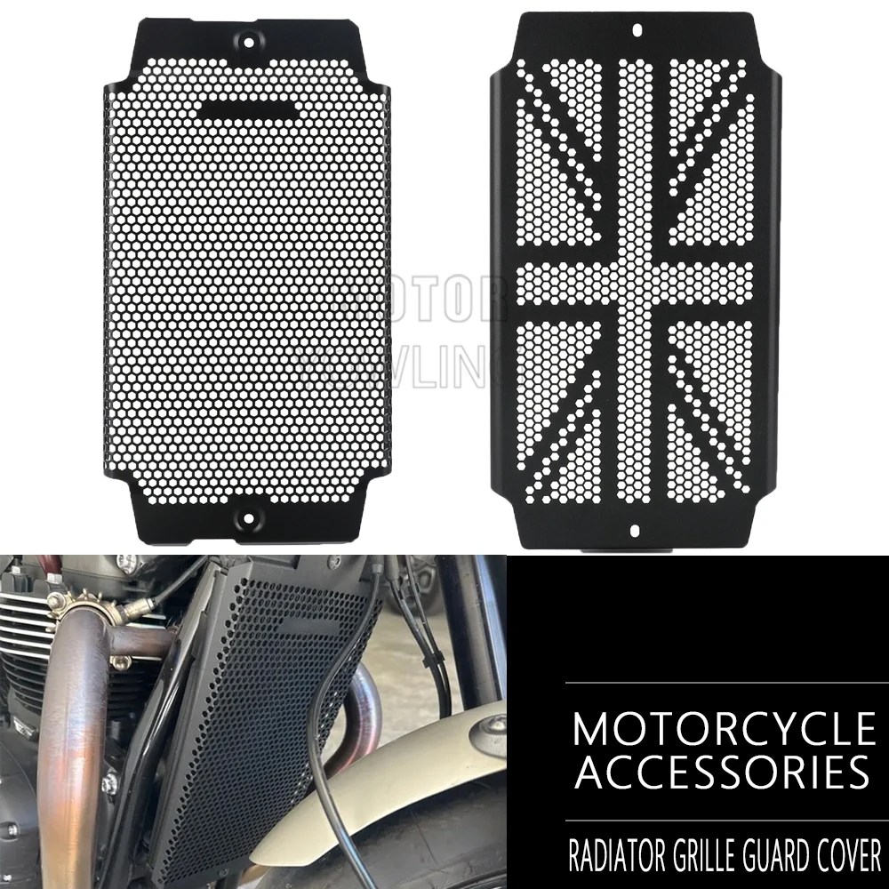 2025 2026 Für Speed Twin 900 1200/RS Bonneville T120 Motorrad-Zubehör Kühlergrillabdeckung Schutzgitter 2016-2023 2024