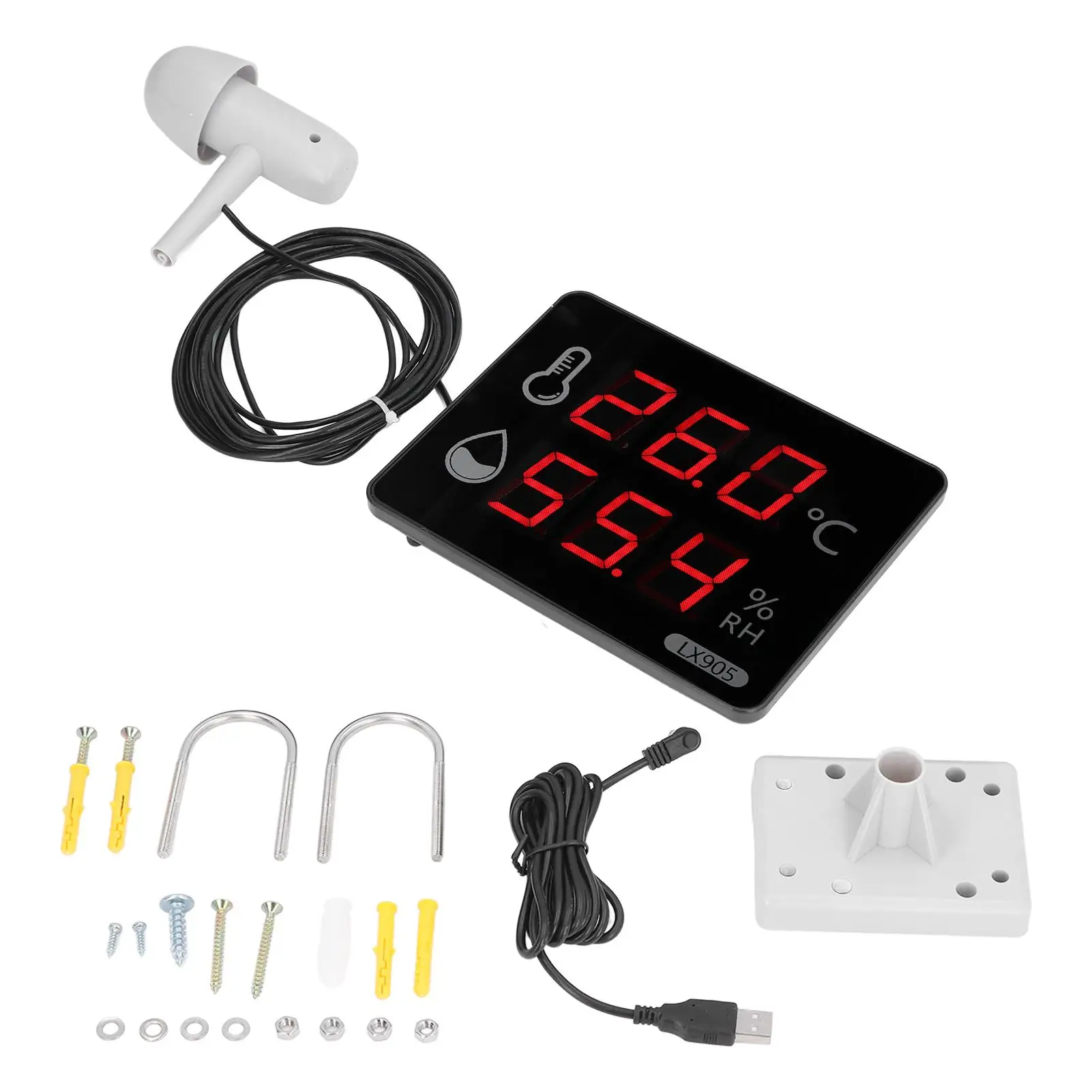 Industrial Temperature Meter US Plug 100‑240V Thermometer - AliExpress