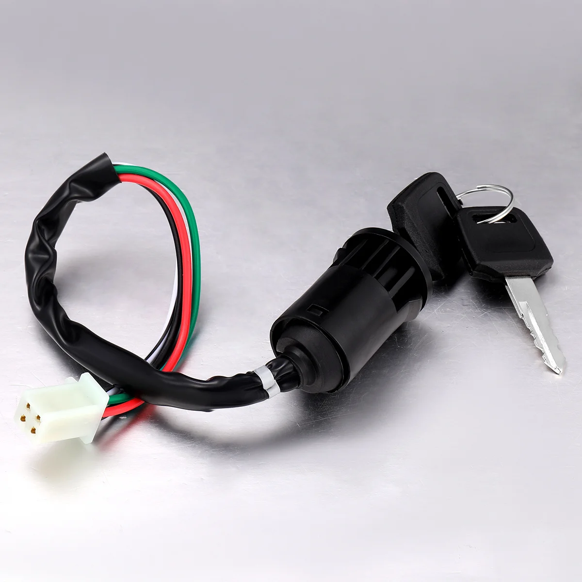 

Ignition Lock Cylinder with 2 Keys Heavy Duty Starter Switch Easy Installation for All Vehicles Motorcycles Electric