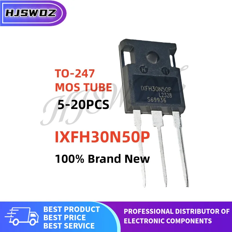5/10/20pcs New IXFH30N50P IXFH30N50 MOSFET Field effect transistor TO-247