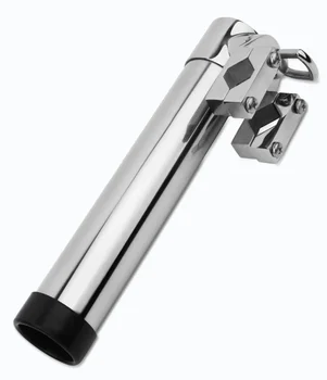 Suporte para vara de pesca de barco, aço inoxidável 316, braçadeira, pod de haste de iate marinho, ferramenta de pesca, alta qualidade, 1