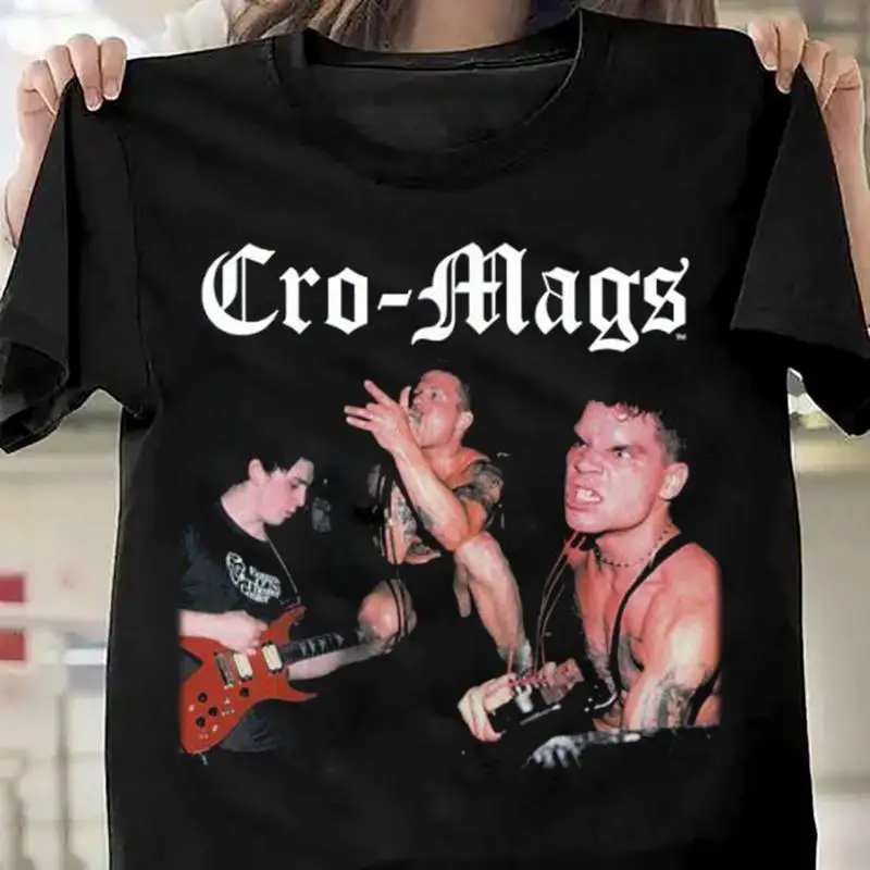 

Cro Mags Band Member Cotton Black All Size T Shirt
