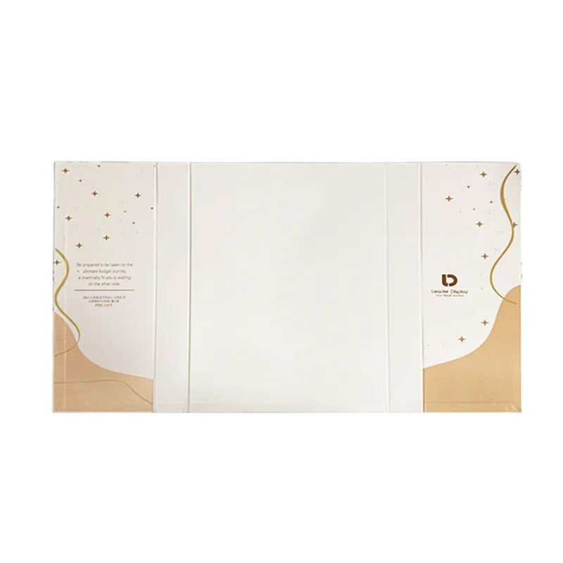 2025Empty Boxes Luxury Cardboard Reasonable Price Packaging Custom Christmas Advent Calendar Box for Jewelry