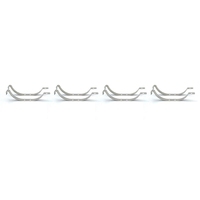 L81A 2025-40Pcs Steel Shock Absorber Leaf Springs Suspension For WPL D12 B14 B24 B16 B36 RC Truck Car Upgrade Parts Accessories