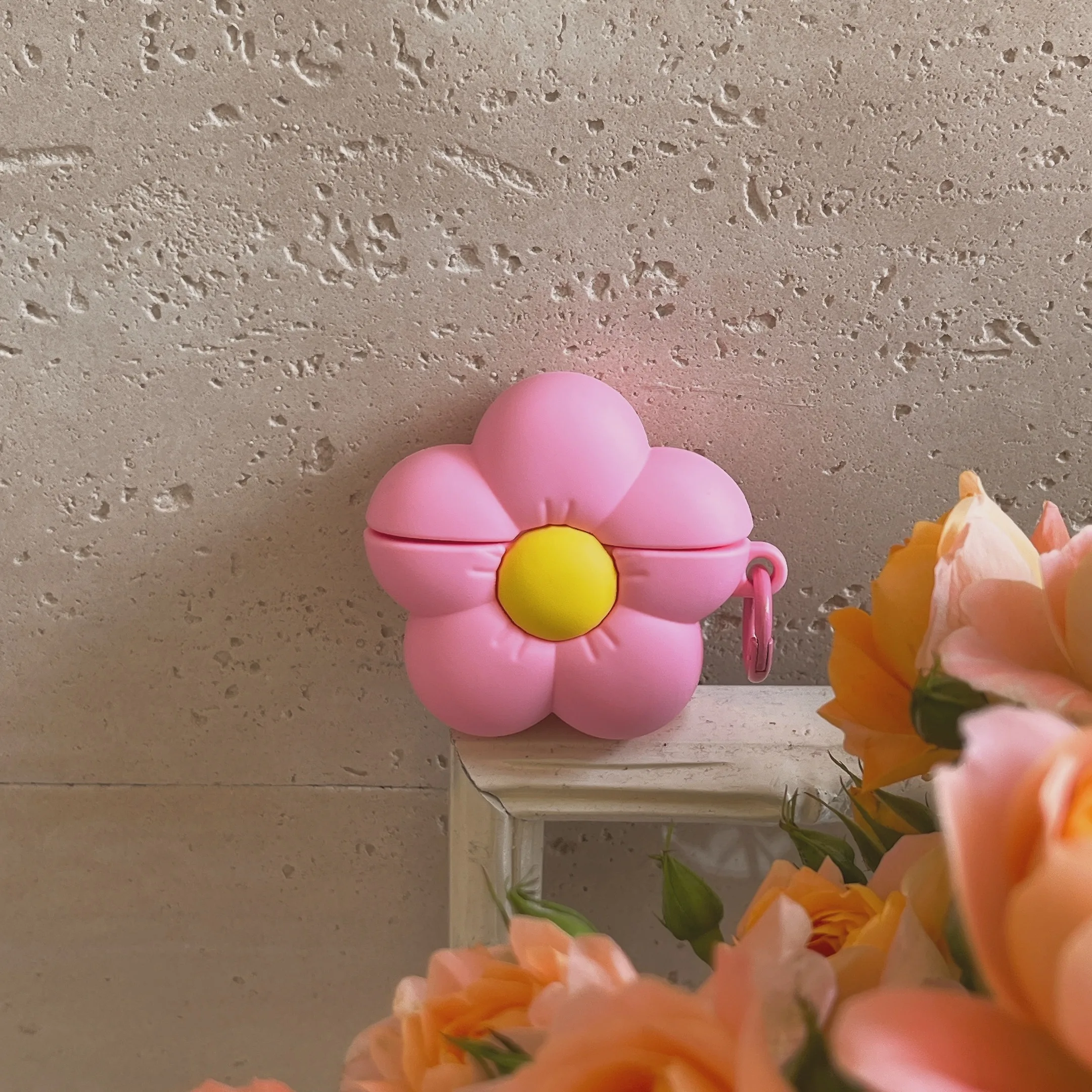 3D Cute Flower Earp…