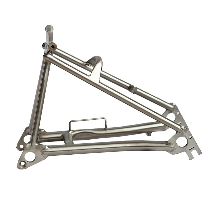 Folding Bike Triangle, Titanium, 16Inch, Wholesale