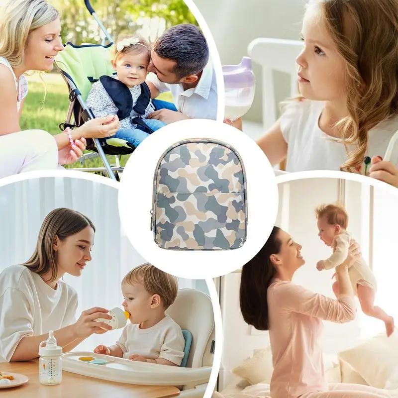 Breastmilk Storage Bag Oxford Fabric Travel Milk Bottle Bag Lightweight Cooler Bag Wear-Resistant Breastmilk Bag For Picnic Dail