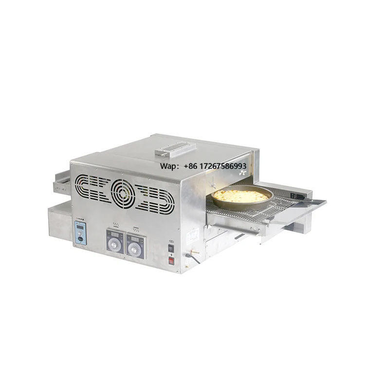 China Manufacture Industrial Conveyer Pizza Oven Tunnel Oven for Bakery Equipment