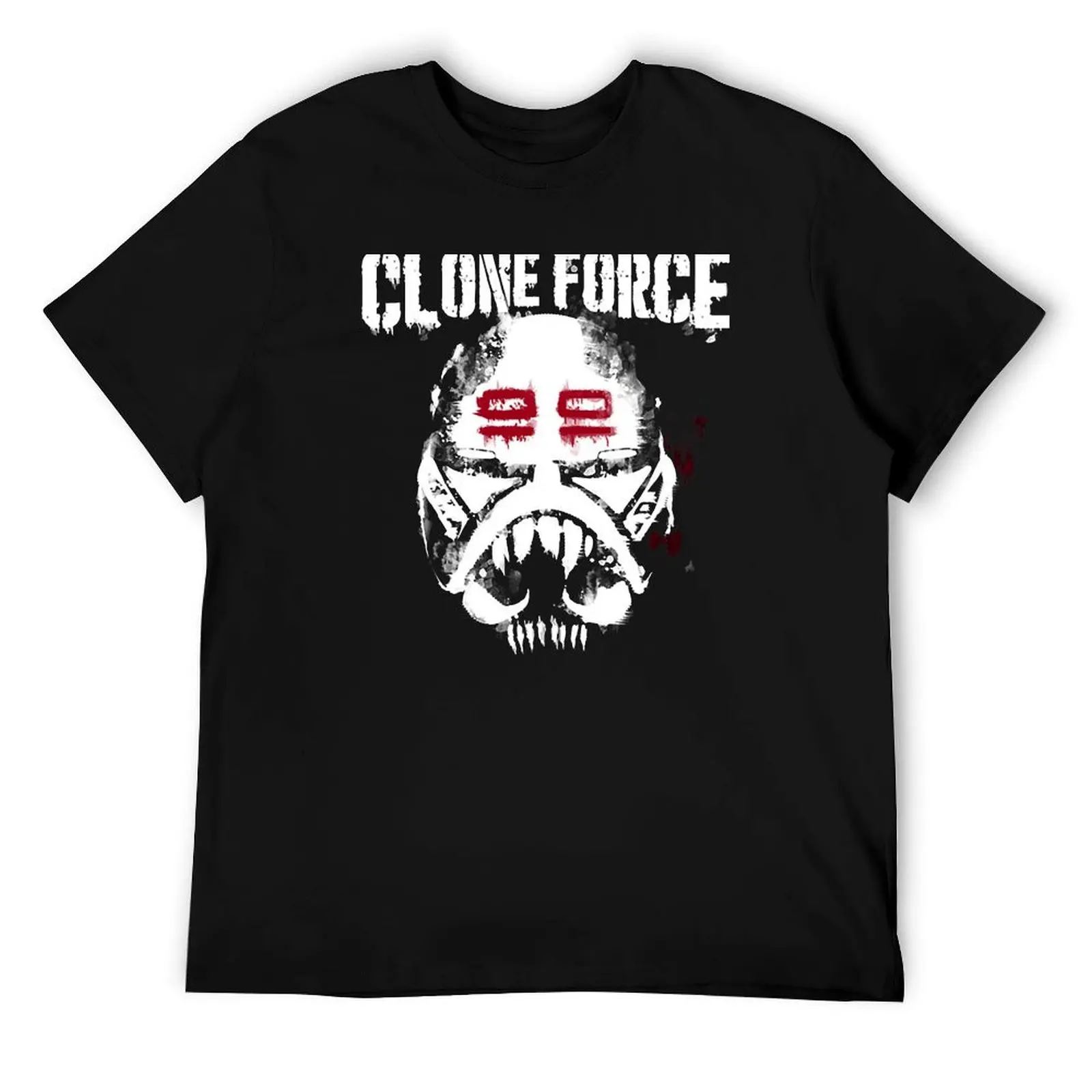 

Футболка Clone Force 99, хлопковая футболка, мужская футболка из 100% хлопка, мужская однотонная футболка