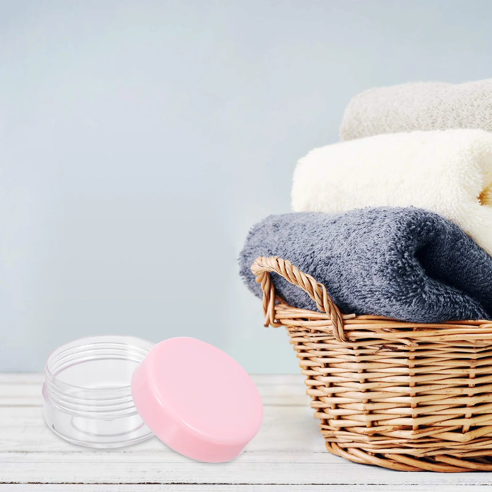 

100pcs 10G Sub Boxes Plastic Storage Containers Leakproof Cream Boxes For Handbags Easy Clean Home Use 10G Capacity