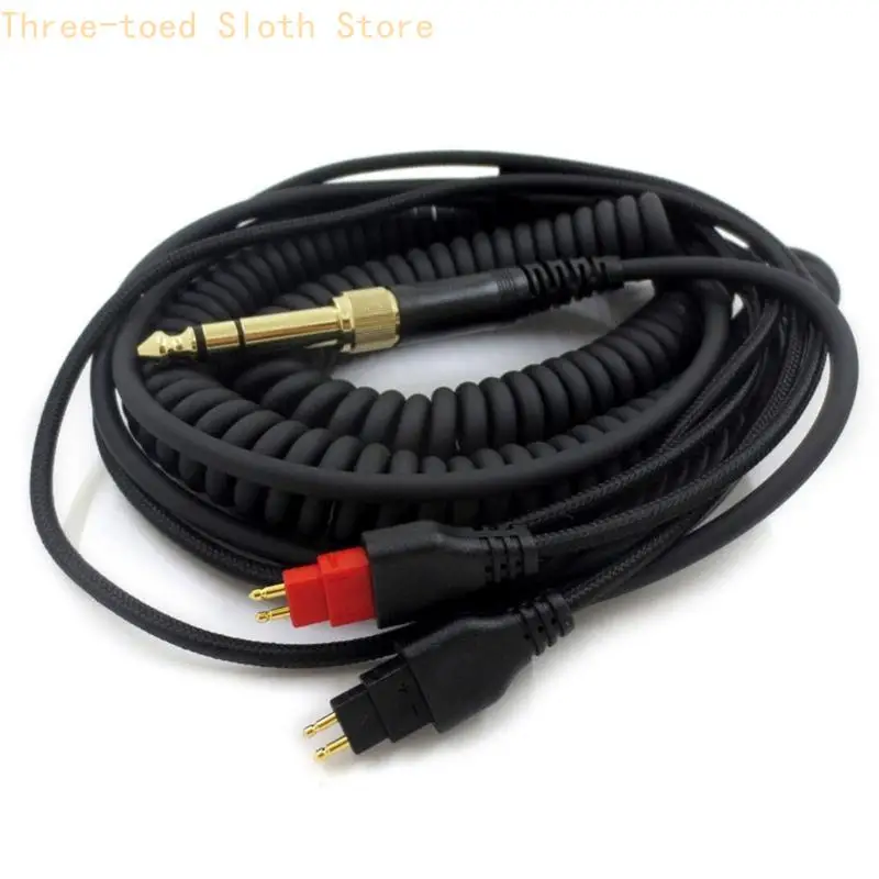 Voller geschichteter Stecker-Klinkenkabel für Senn Heiser HD650 HD600 HD66 Kopfhörer E74A – Detail 3