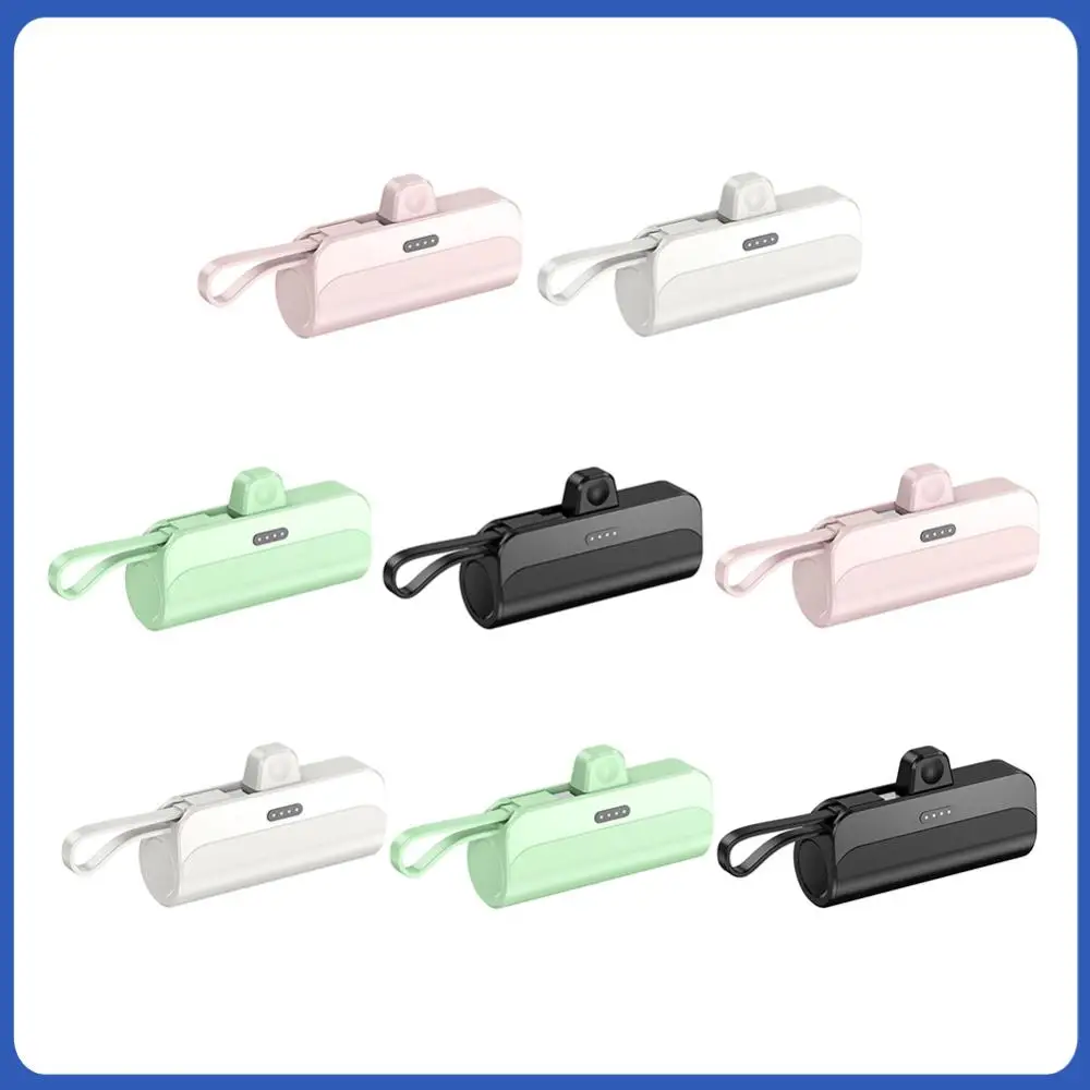 Batería externa de gran capacidad de 5000mAh con energía móvil, cargador portátil Plug and Play, conveniente para viajes en casa