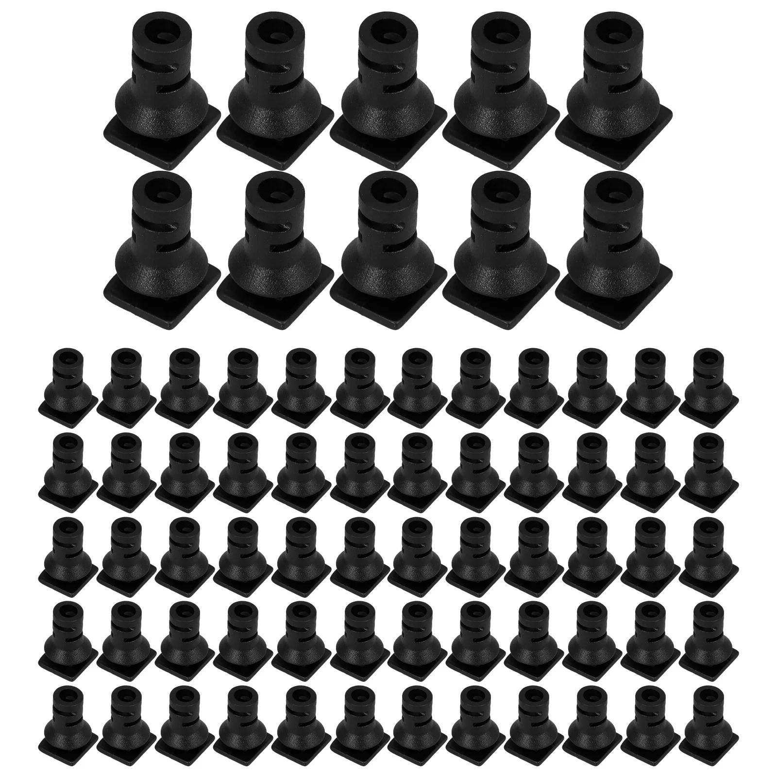 

100 Pcs Wire Protector Cable Gland Abs Strain Relief Connector Cable Protector Clip Cord Grip Electrical Wiring