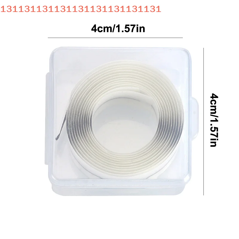 Tira de pestañas postizas autoadhesiva reutilizable, herramienta de maquillaje de larga duración de aspecto Natural resistente al agua con caja de almacenamiento