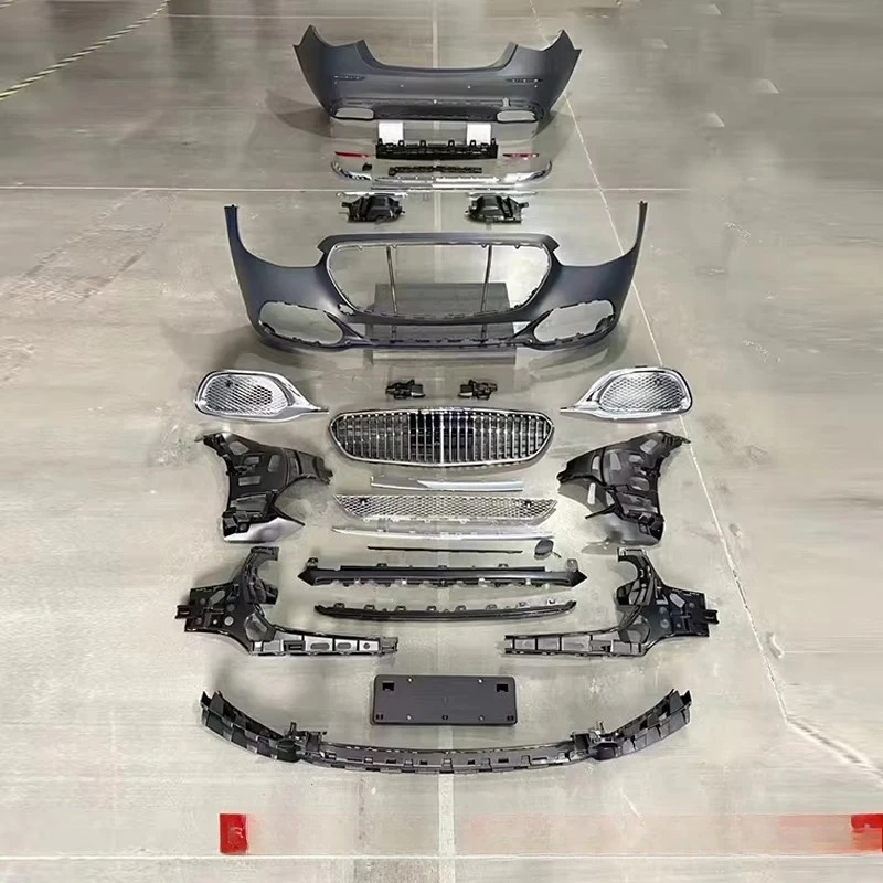 SクラスW223用SXLL、マイバッハボディキットへのアップグレード、W223改造用マイバッハバンパー、バンパースラウンド