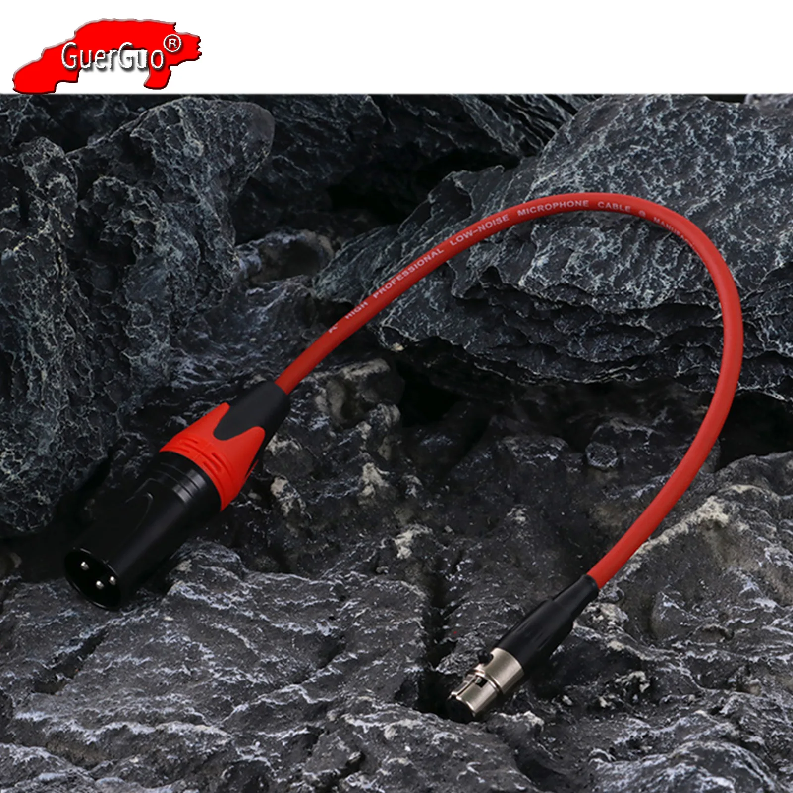 3Pin XLR Male to Mini 3Pin XLR Female Audio Extension Cable 3Pin XLR Adapter Shielded Cord for Camera Mixer Microphone Recorder