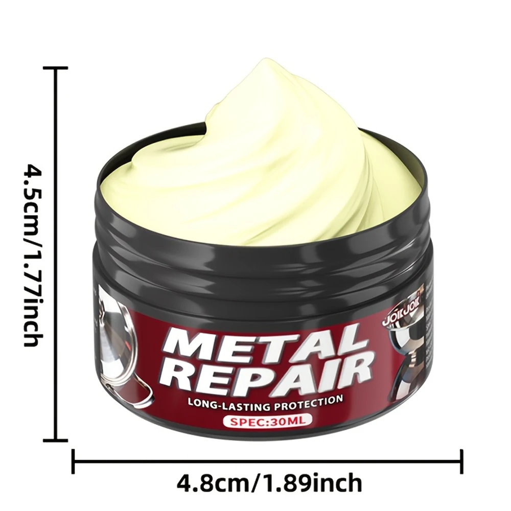 Family Polishing Paste, Suitable for Kitchen Metal, Car Metal, and Various Metal Polishing, Easy to Use,  Car Metal Polish, Quic