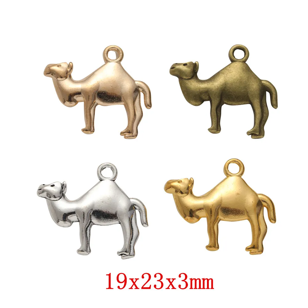 25pieces( camel )vintage zinc alloy charm metal pendant DIY jewelry discovery making accessories 627