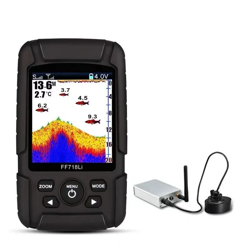 

Fish finder visual high definition fishing wireless sonar mobile phone sonar fishing artifact remote control nesting boat